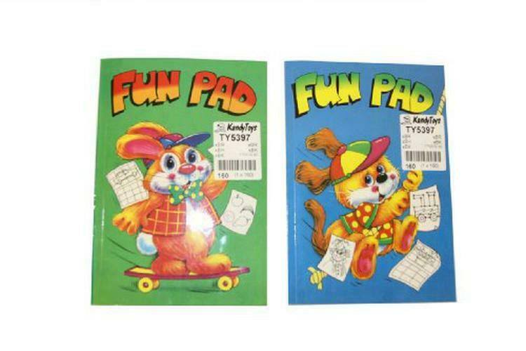 A5 Size Puzzle Colouring Books 1 Supplied [Toy]
