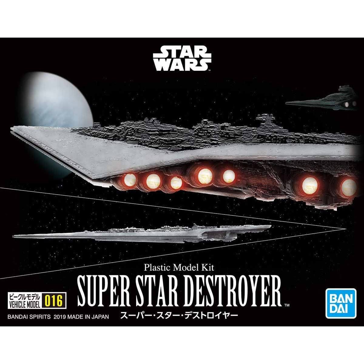 Bandai Star Wars Vehicle Model 016 Super Star Destroyer