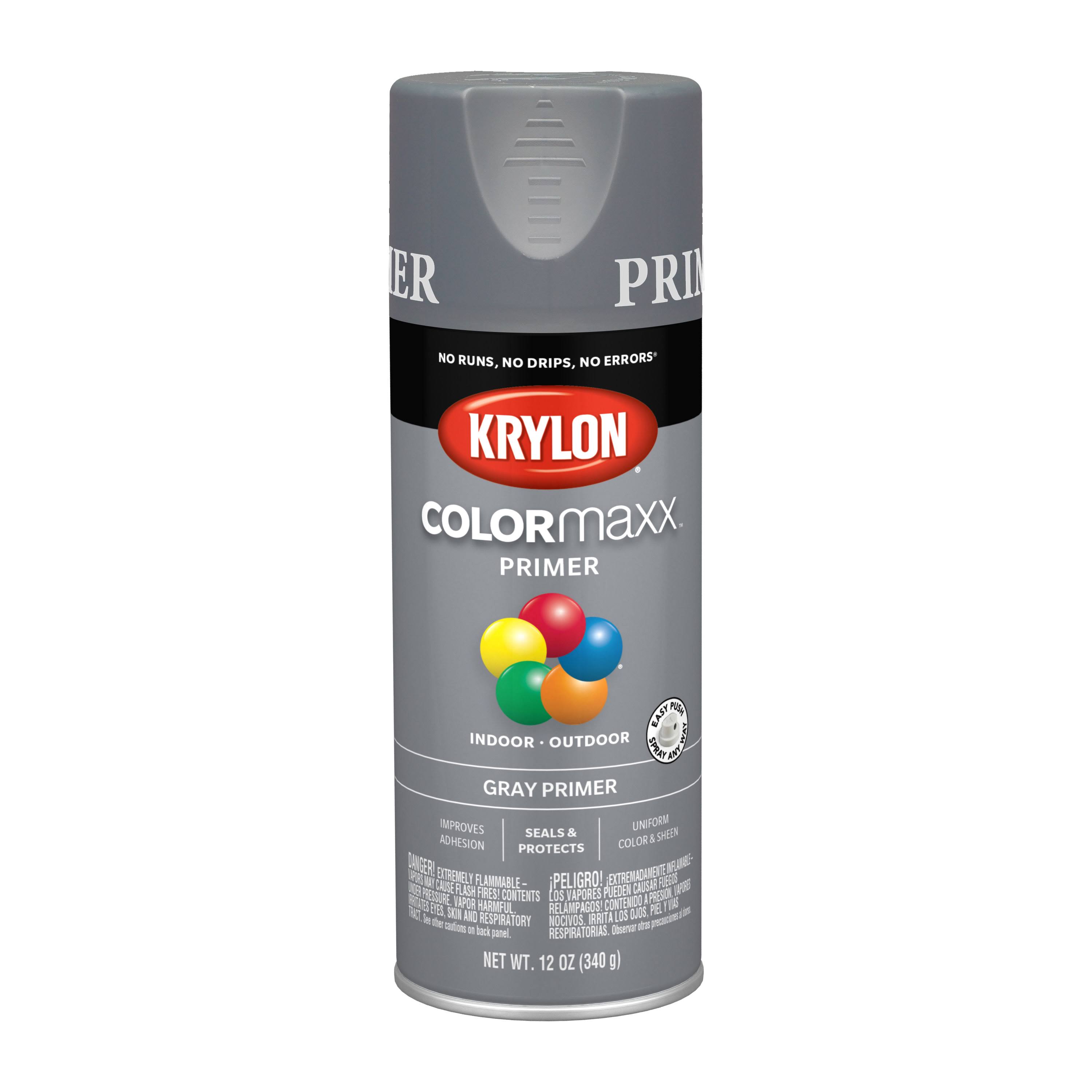 Krylon K05582007 12 oz. Gray Primer COLORmaxx Spray