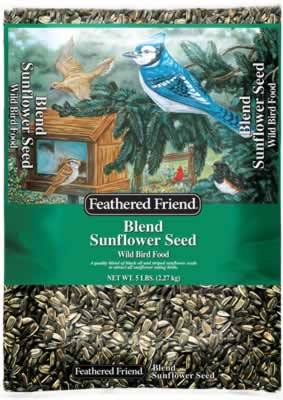 Feathered Friend Sunflower Blend Wild Bird Seed, 5 lb.