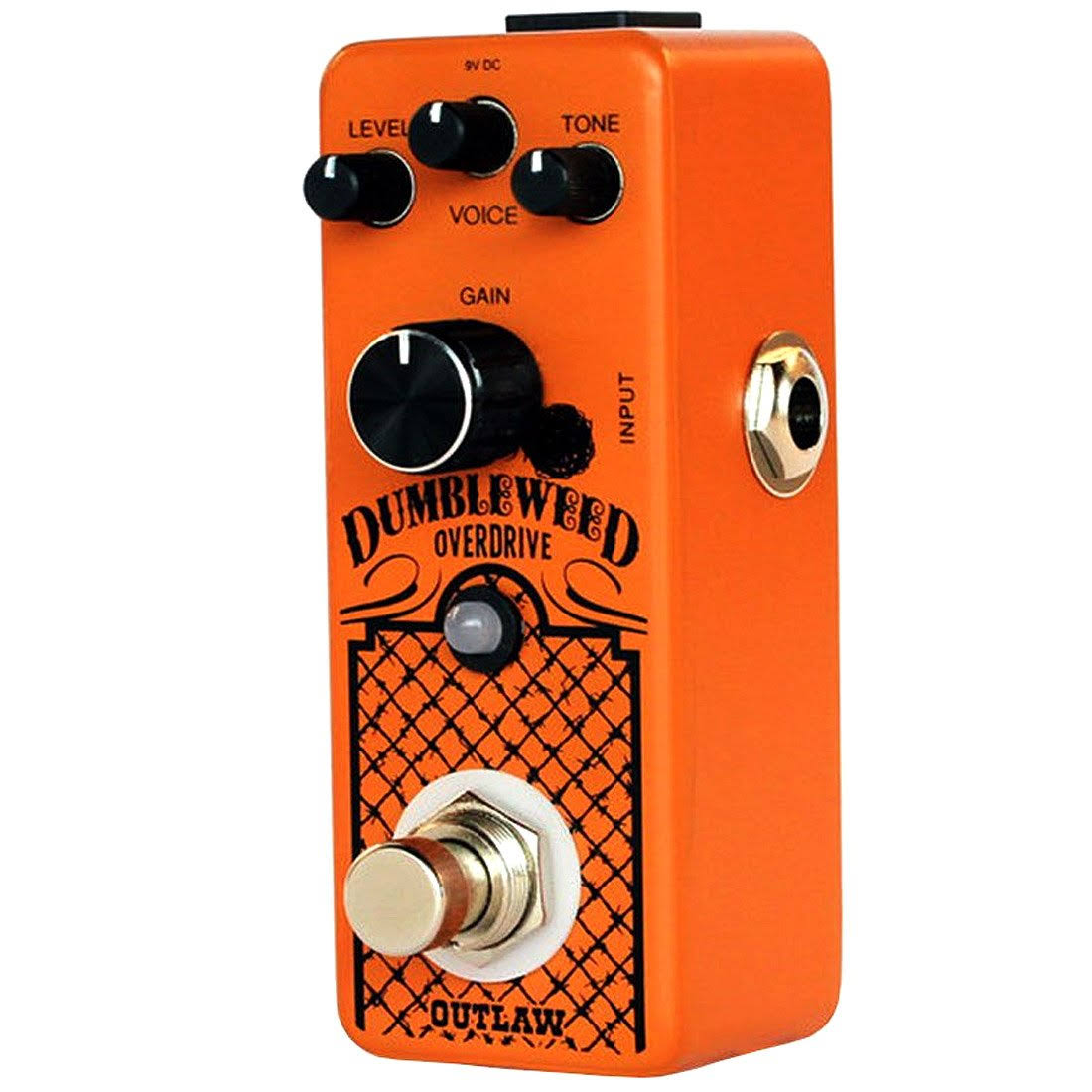 Outlaw Effects DUMBLEWEED D-Style Amp Overdrive Effects Pedal