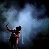 The Weeknd performs in concert at Gillette Stadium