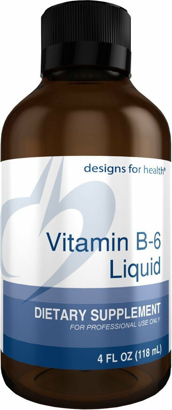 Designs for Health Vitamin B6 Liquid Supplement - 4oz