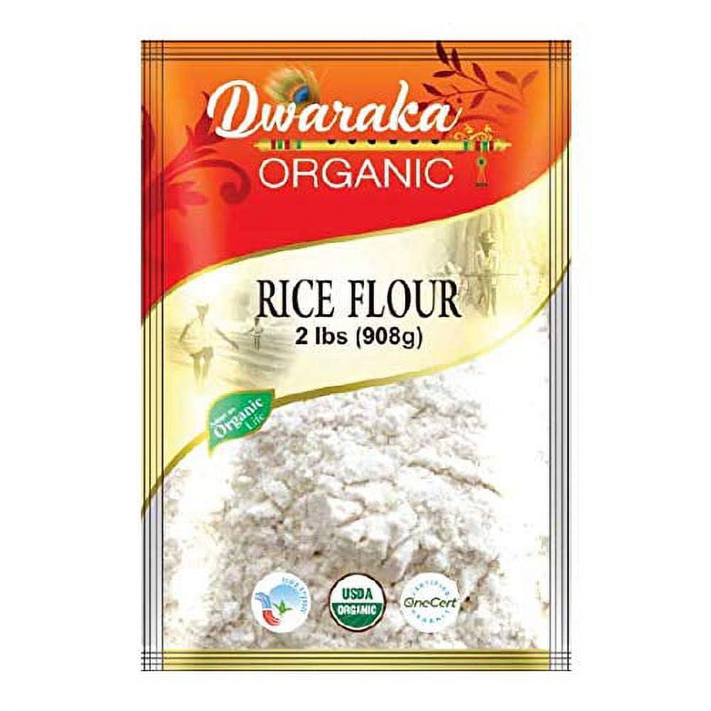 Dwaraka Organic Rice Flour (2 lb / 908 Grams)
