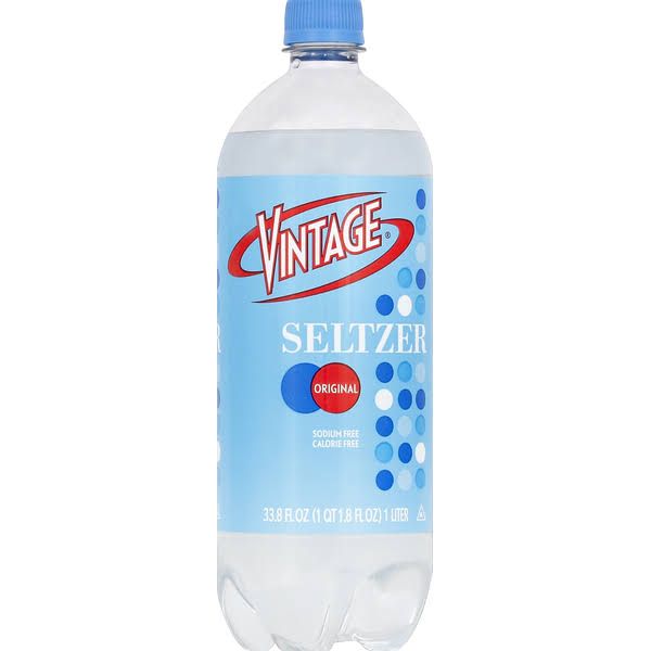 Vintage Seltzer Water - Original, 33.8oz