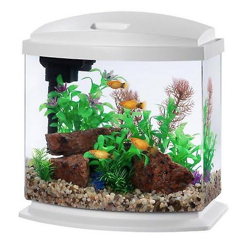 Aqueon LED MiniBow 2.5 SmartClean Aquarium Kit White - 2.5 Gallon