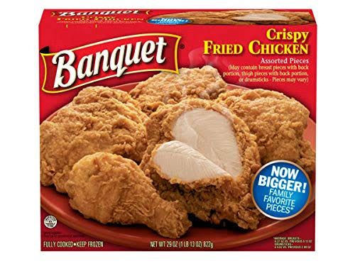 Banquet Crispy Fried Chicken - 822g