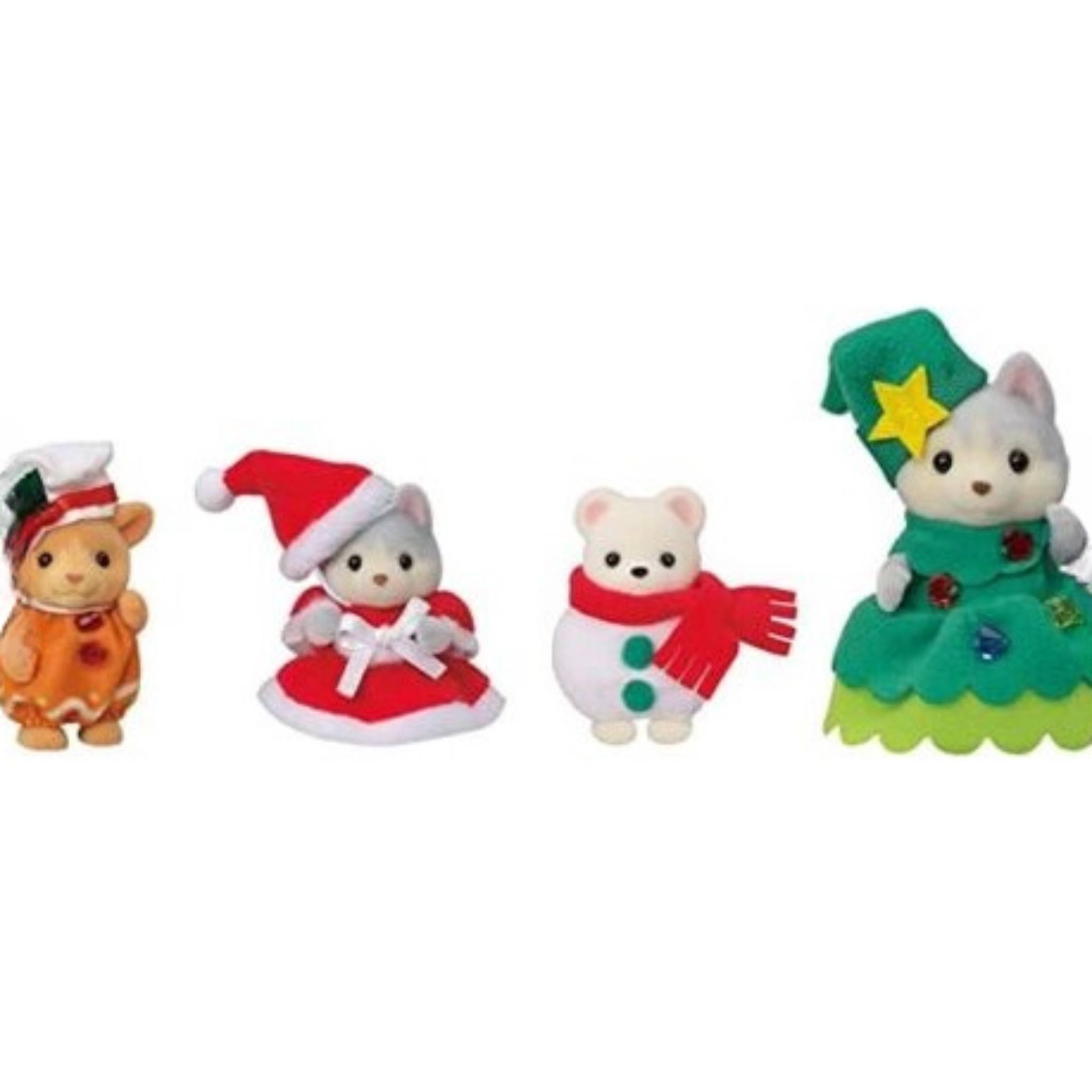 Calico Critters Happy Christmas Friends