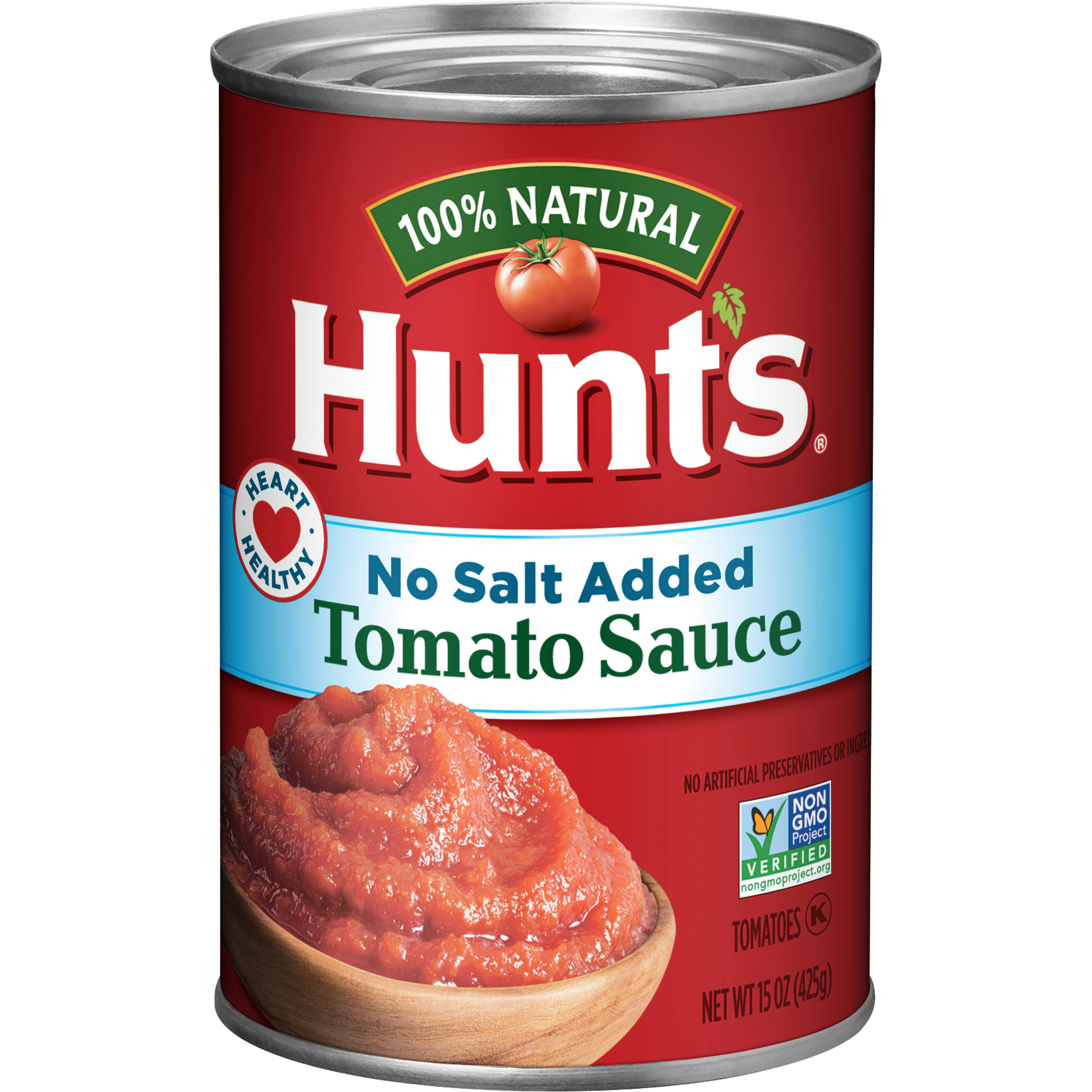 Hunts No Salt Tomato Sauce - 15oz