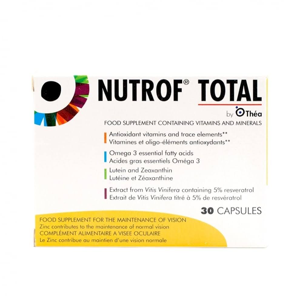 Nutrof Total - Food Supplement, 30 Capsules