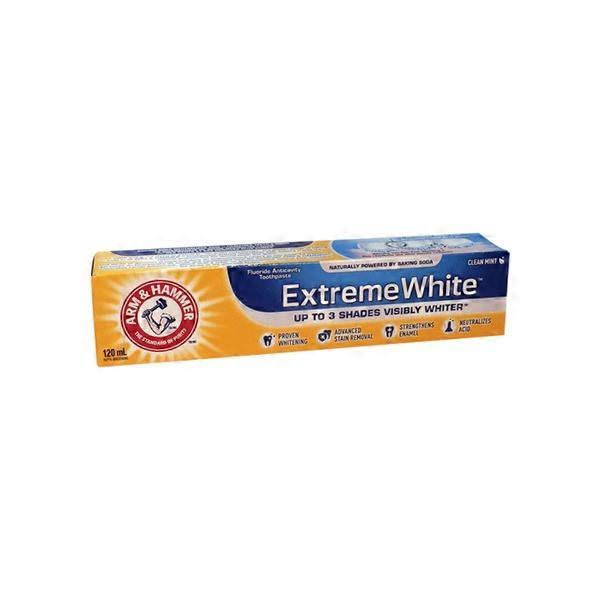 Arm & Hammer Extreme White Toothpaste, Whitening, 120mL