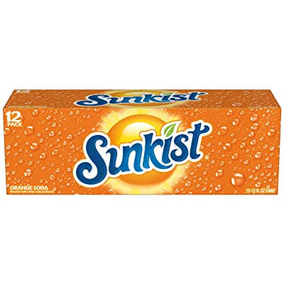 Sunkist Orange Soda - 12 Pack