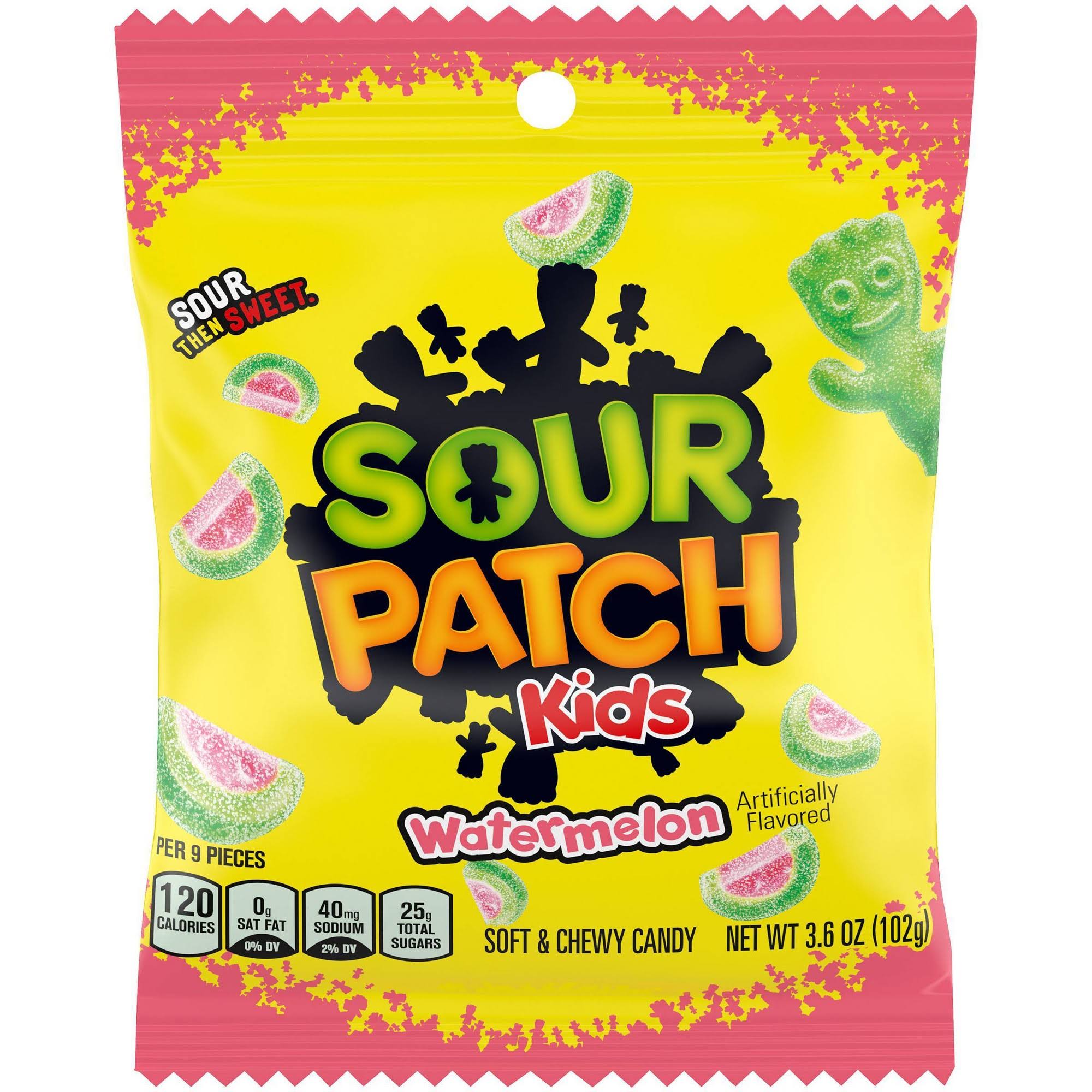 Sour Patch Kids Watermelon Soft & Chewy Candy - 3.6 oz