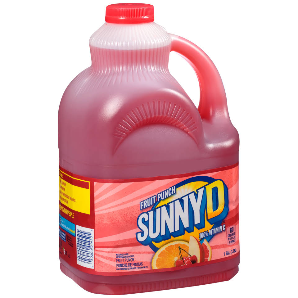 Sunny D Fruit Punch - 1 gal (3.78 l)