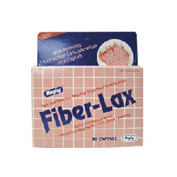 Rugby Fiber-Lax Tablets - 625mg, 60ct