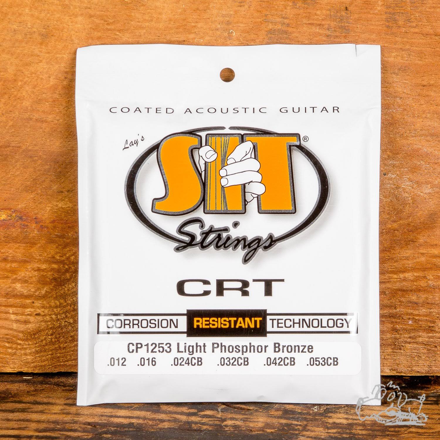 S.I.T Crt Coated Phosphor Bronze Acoustic Guitar Strings 12-53