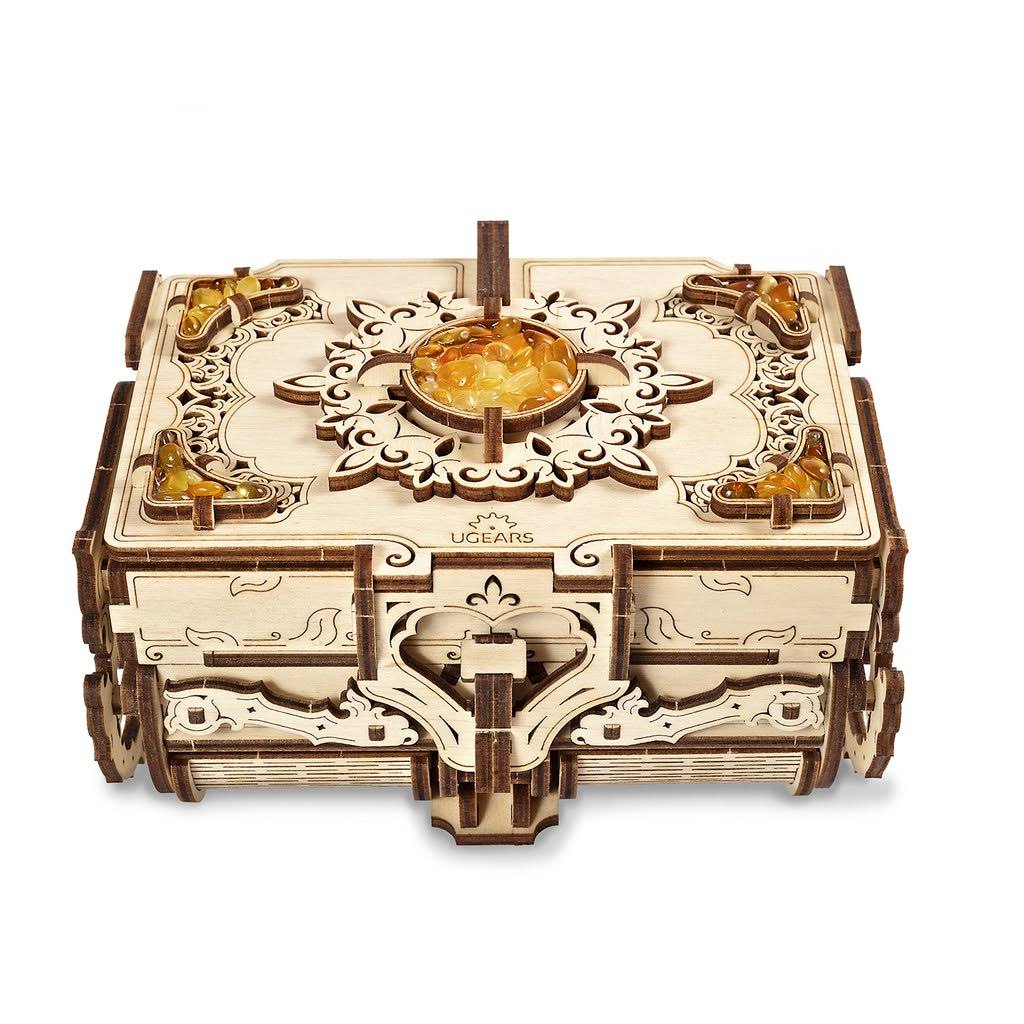 Ugears the Amber Box Wooden Puzzle