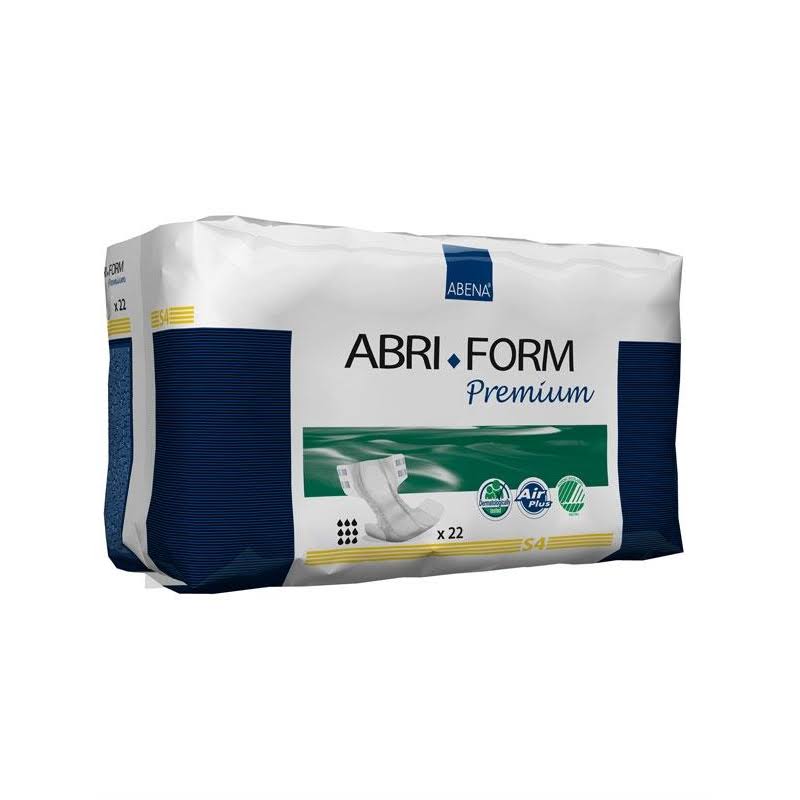 Abena Abri-Form Premium Incontinence Briefs - Small, S4, 22ct