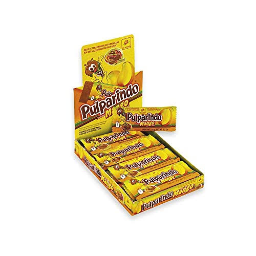 De la Rosa pulparindo 20 pack, tamarind candy (MANGO)