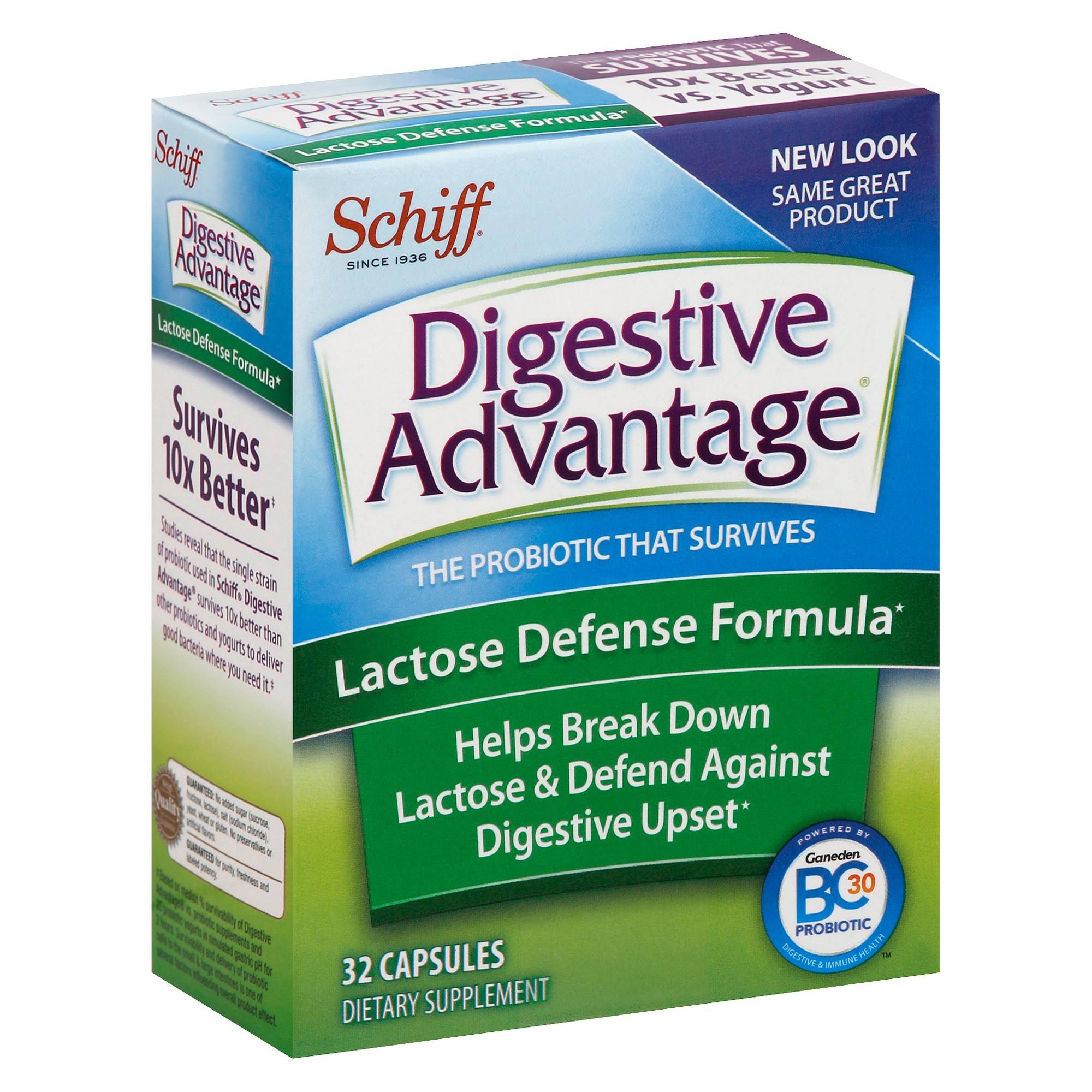 Schiff Digestive Advantage Capsules - 32 Pack
