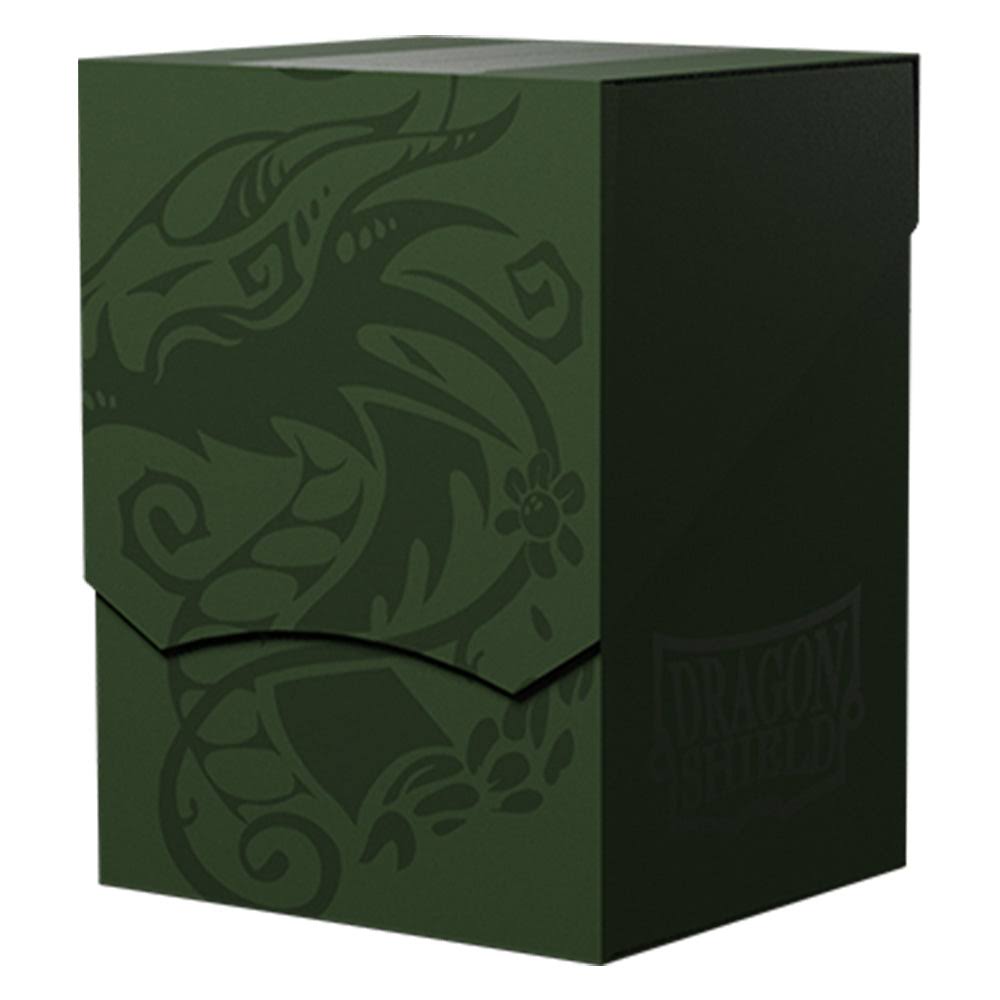 Deck Boxes Dragon Shield: deck Shell - Forest Green/Black