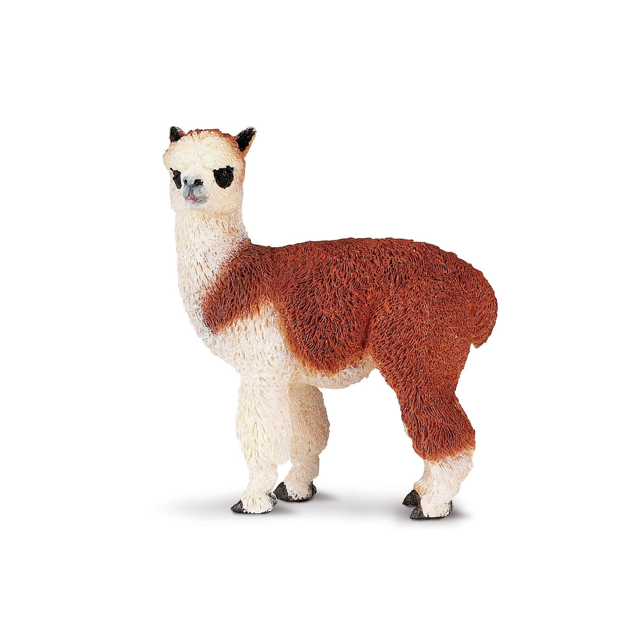 Safari Alpaca Animal Figure Toy