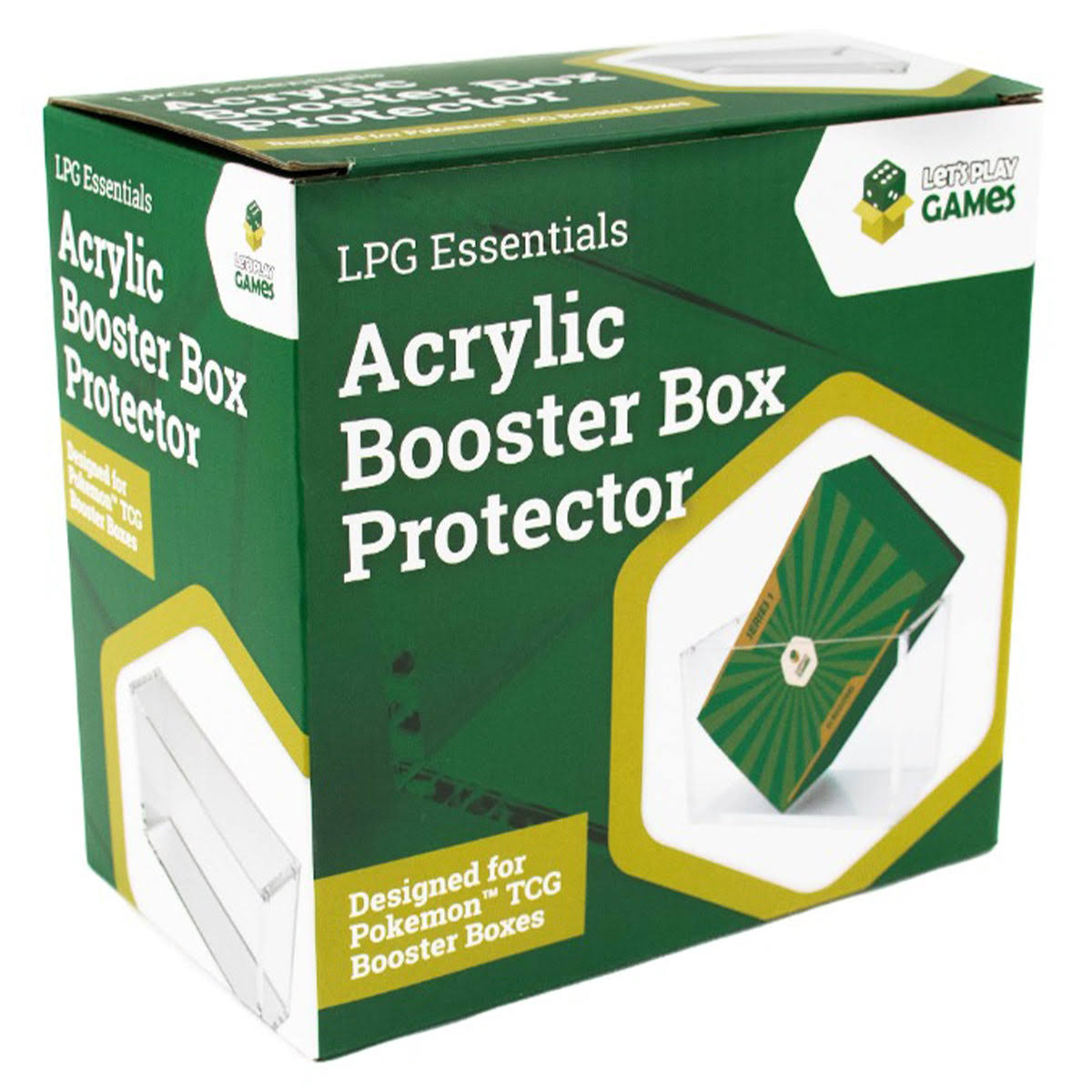 LPG Acrylic Booster Box Protector - Pokemon Booster Box Size