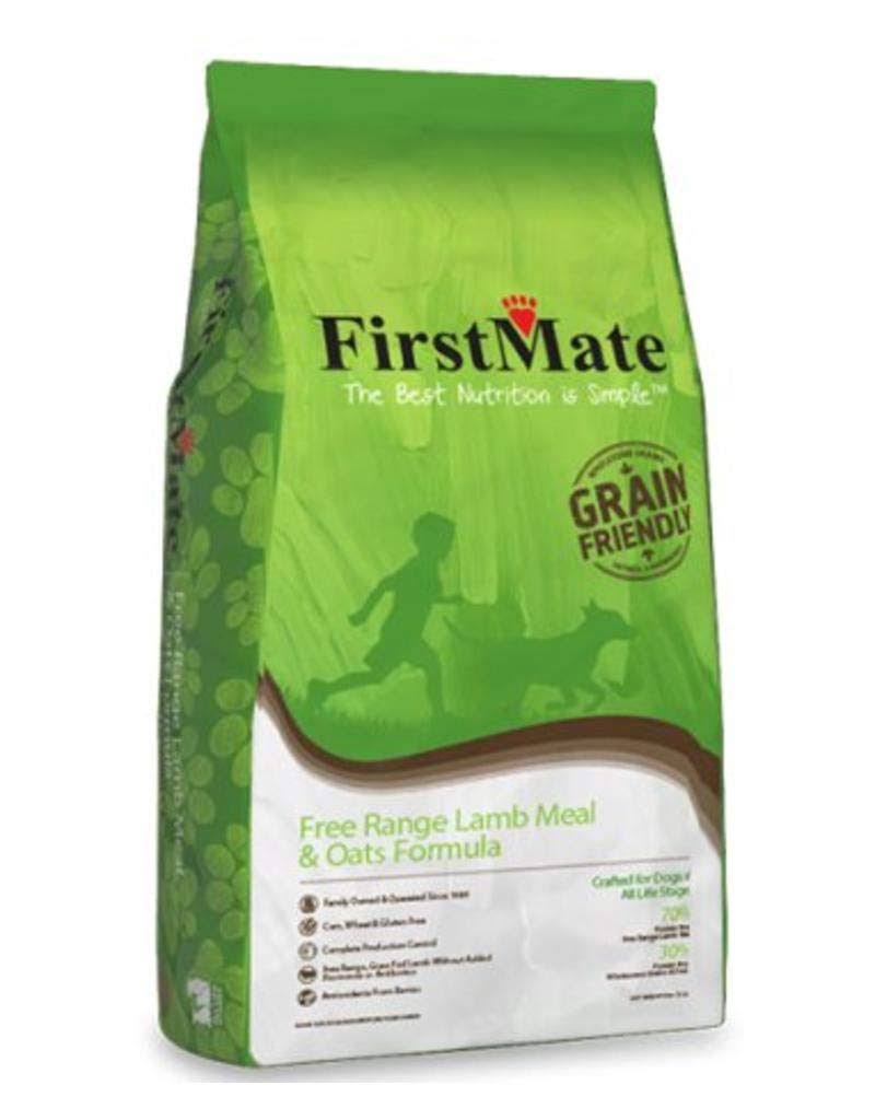 FirstMate Grain Friendly Formula Dog Food Free Range Lamb & Oats / 25 lbs