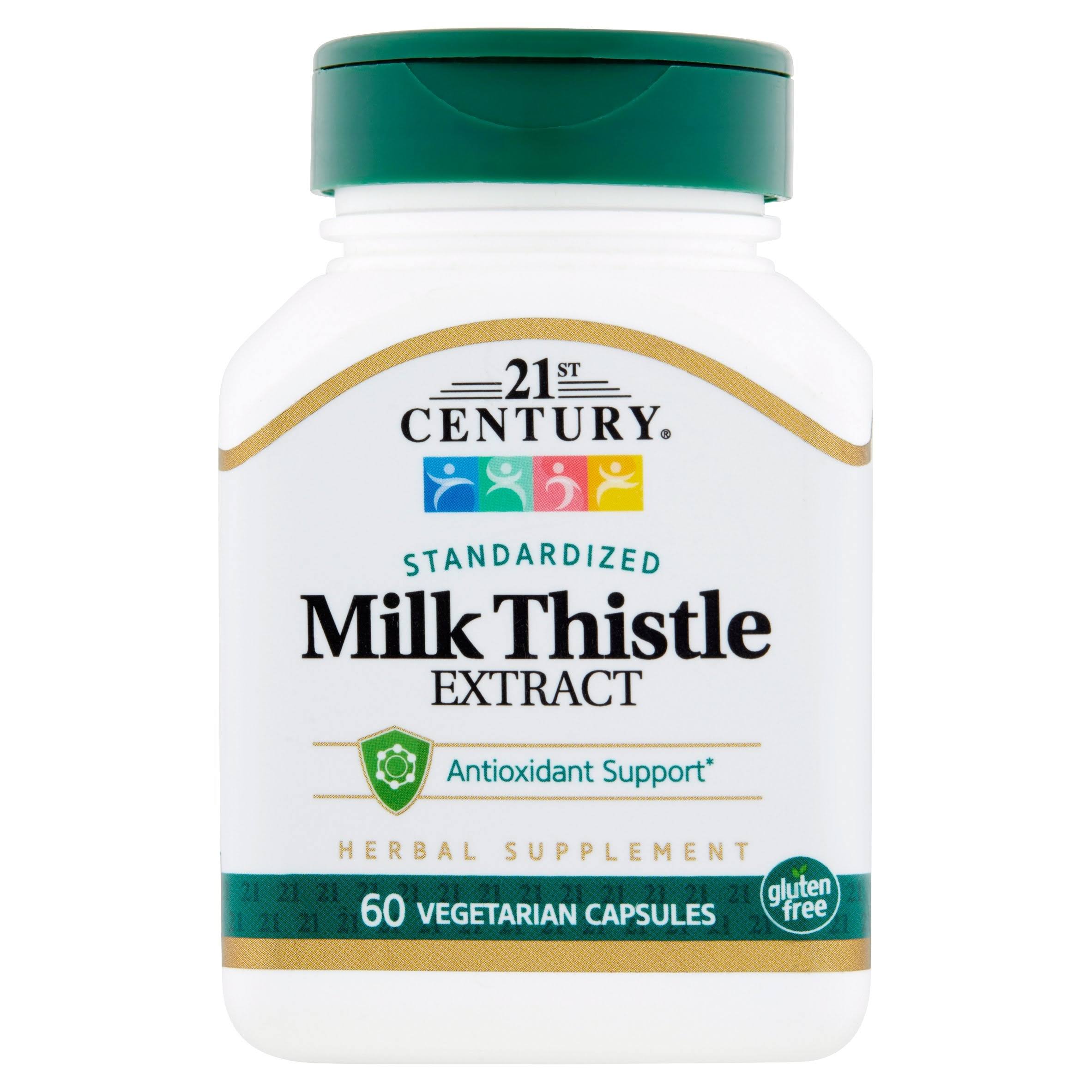 21st Century Milk Thistle Extract Veg-Capsules - x60