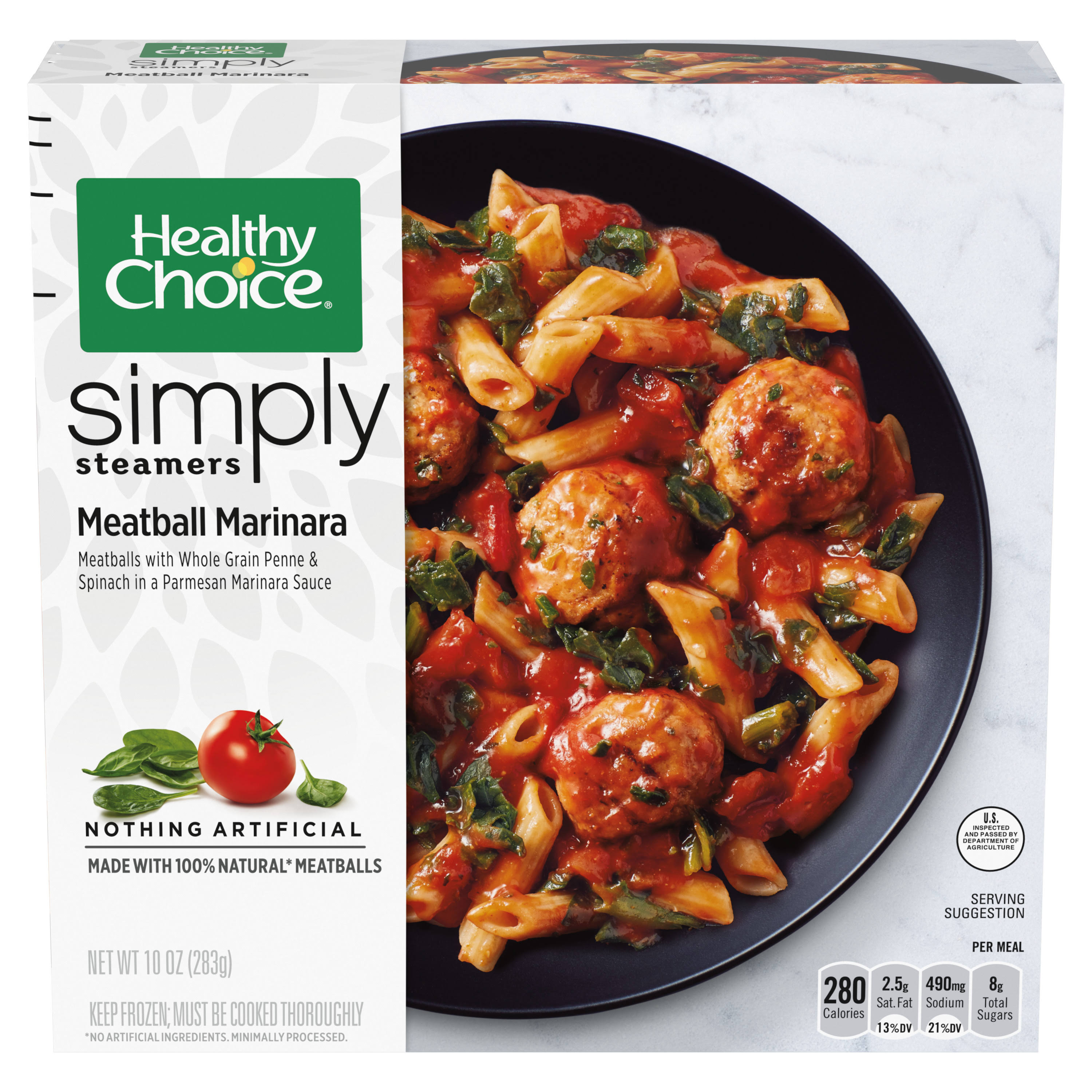 Healthy Choice Simply Steamers Meatball Marinara - 10 oz