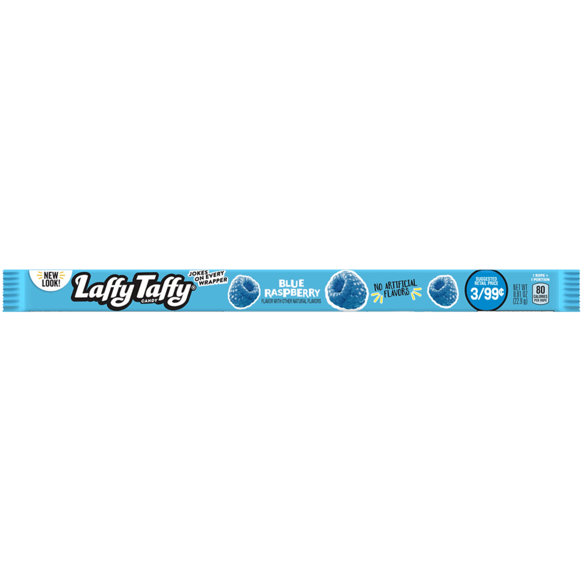 Wonka Laffy Taffy Rope Candy - Blue Raspberry, 23g