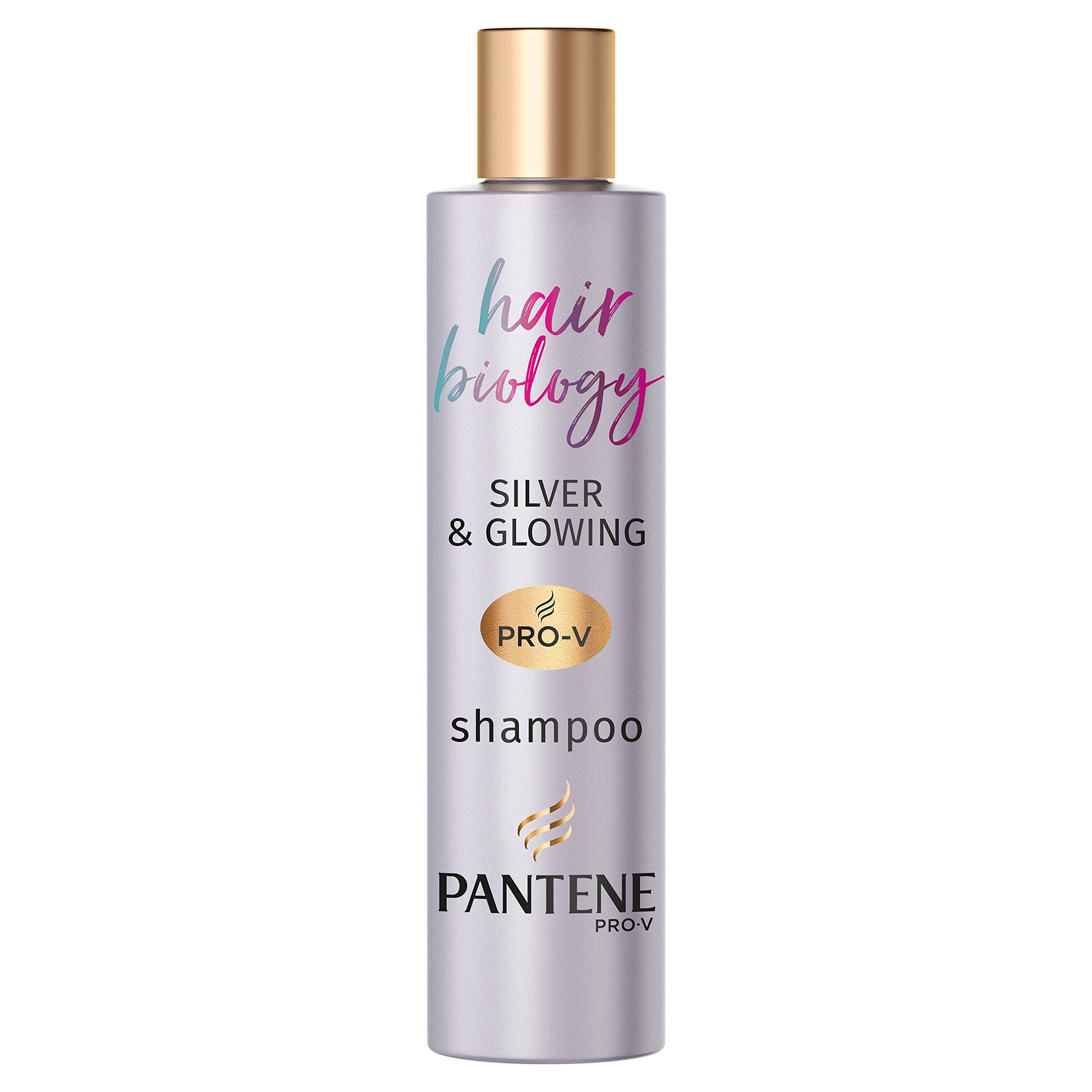 Pantene Hair Biology Silver & Glowing Purple Shampoo 250ml