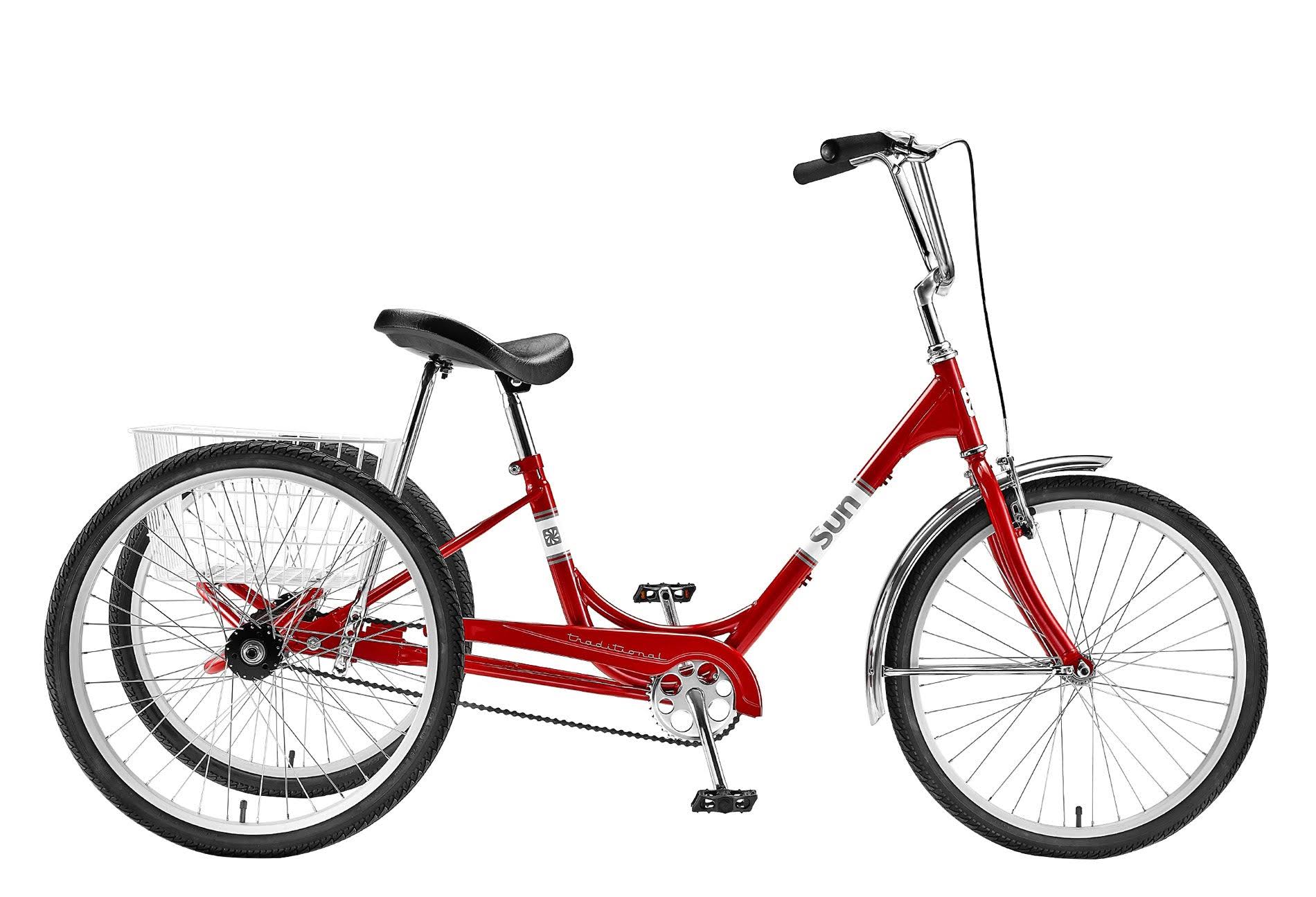 Sun Bicycles Traditional Trike 24 - Red Metallic