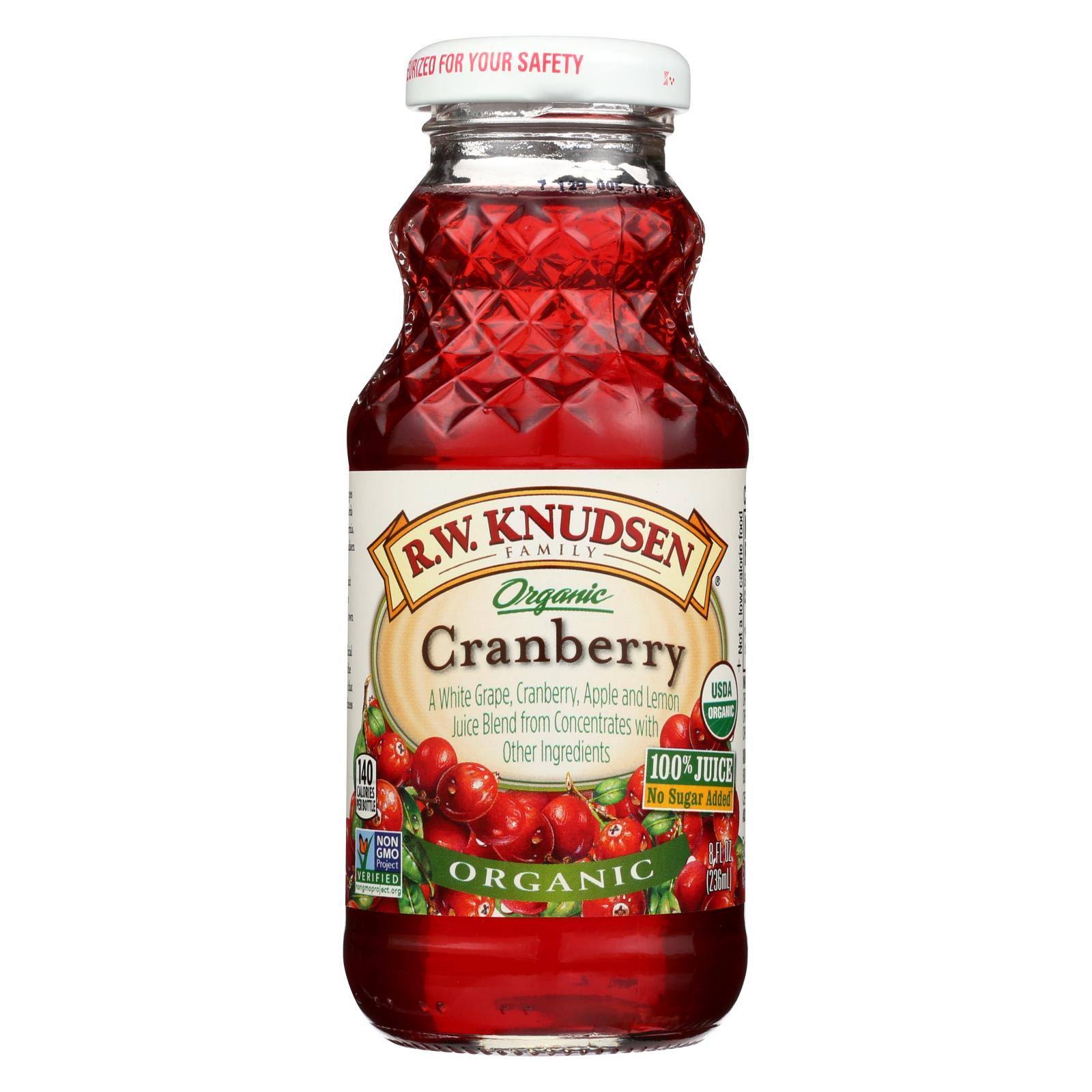 R.W. Knudsen Organic Cranberry Juice - 8oz