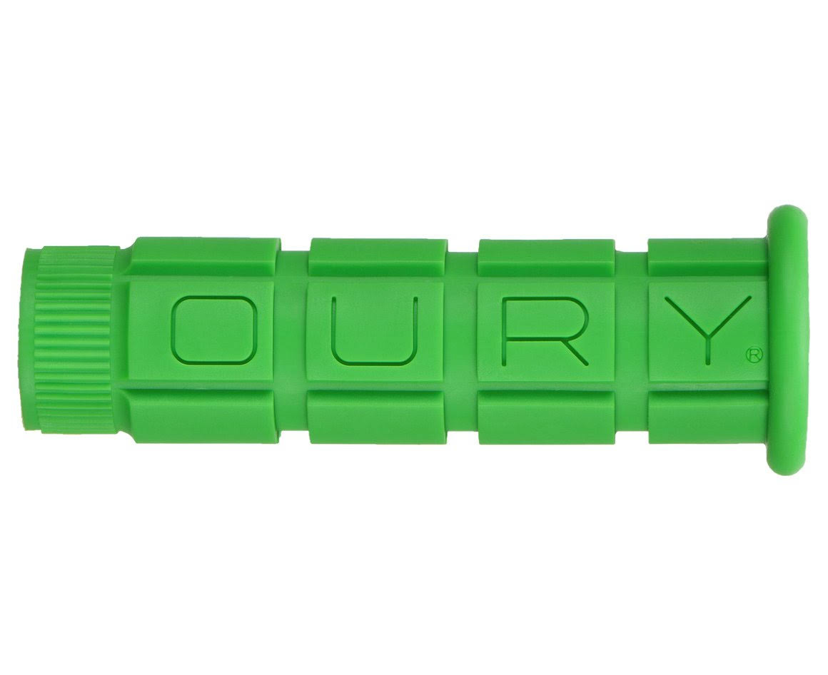 Oury Single Compound MTB Grips Green