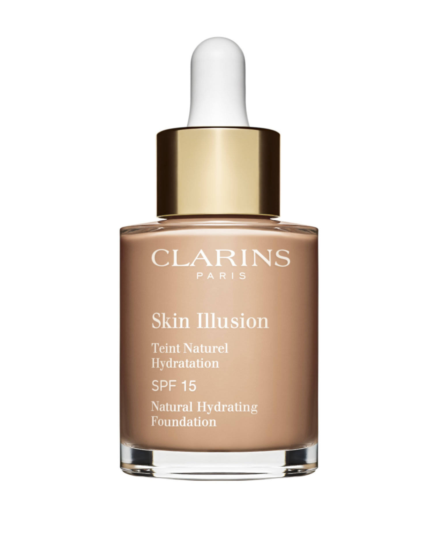 Clarins Skin Illusion Natural Hydrating Foundation - SPF15, #107 Beige, 30ml