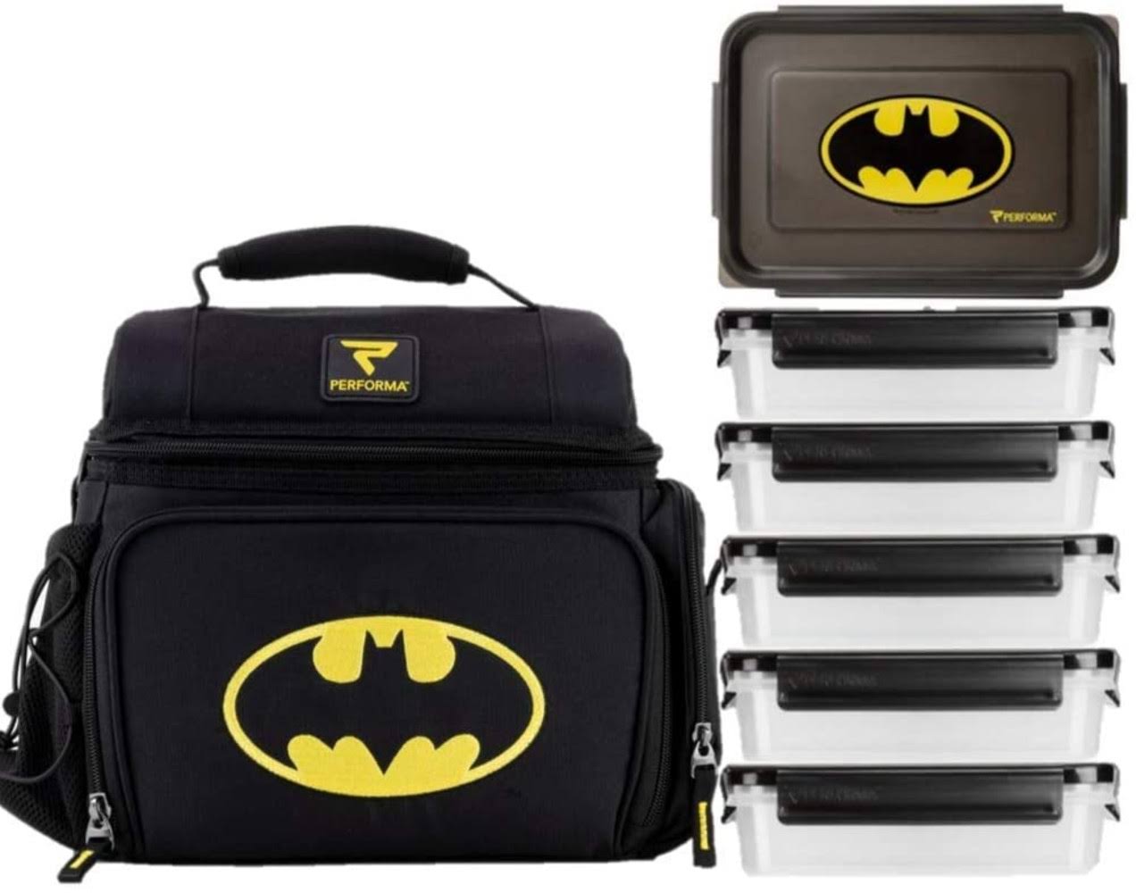PerfectShaker 9080116 Meal Prep Bag - Batman