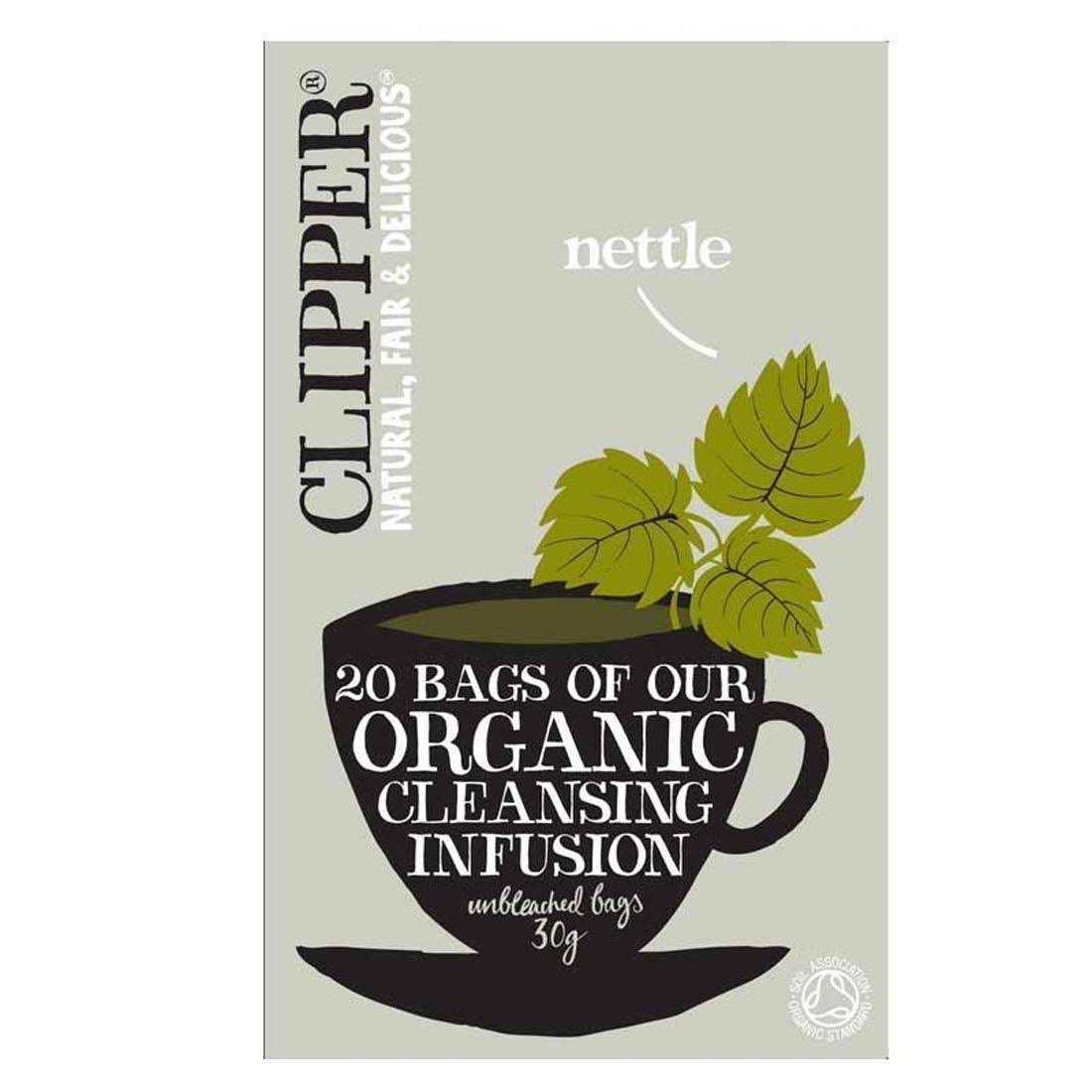 Clipper Organic Nettle Infusion Unbleached Bags - 20ct, 30g