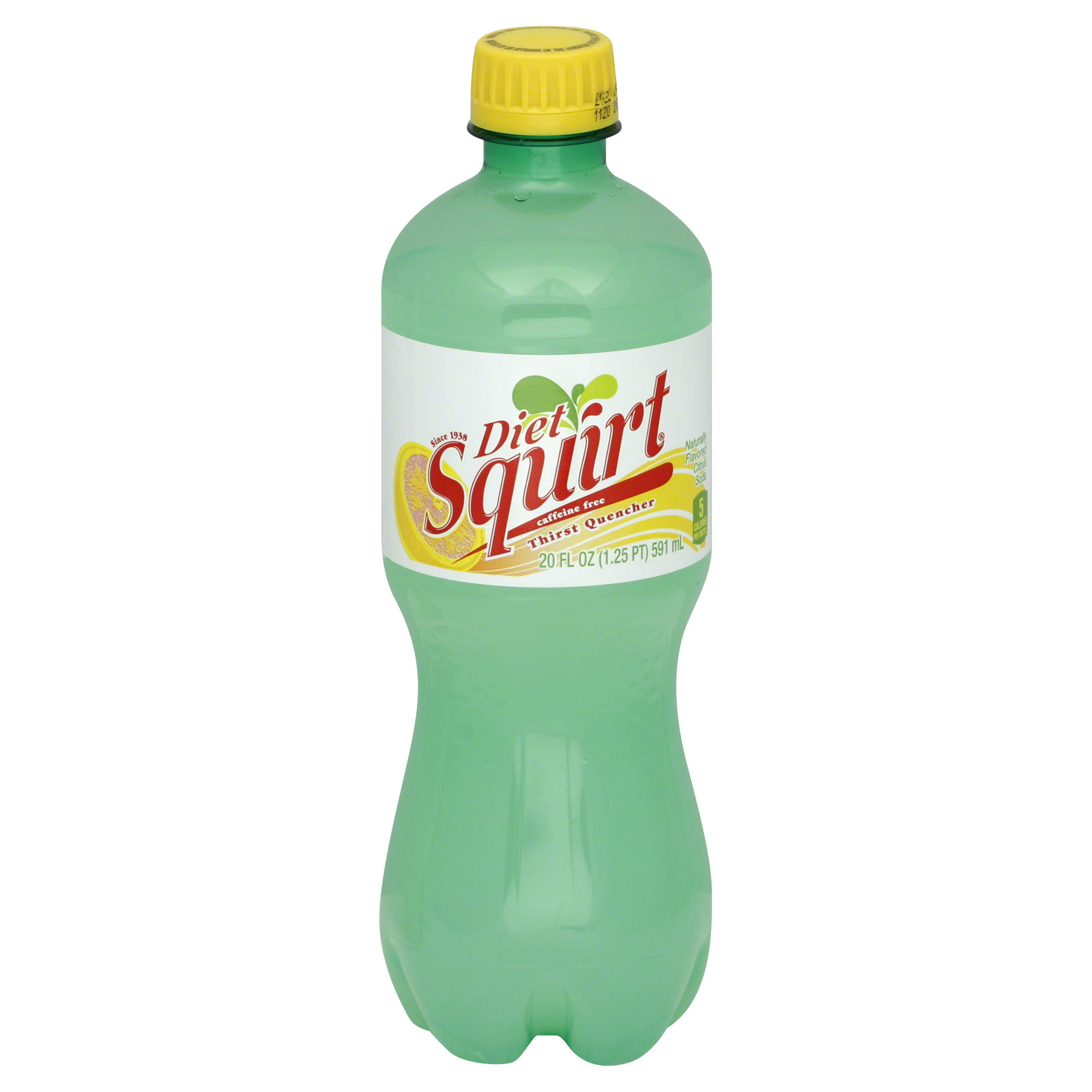 Squirt Diet Thirst Quencher Citrus Soda - 20oz