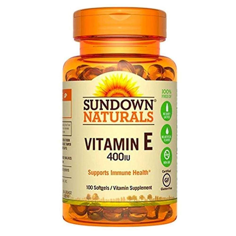 Sundown Naturals Vitamin E Softgels 400IU
