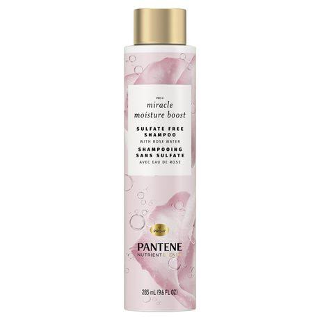 Pantene Pantene Nutrient Blends Miracle Moisture Boost Rose Water Shampoo for Dry Hair, Sulfate Free, 285 ml 285.0 ml