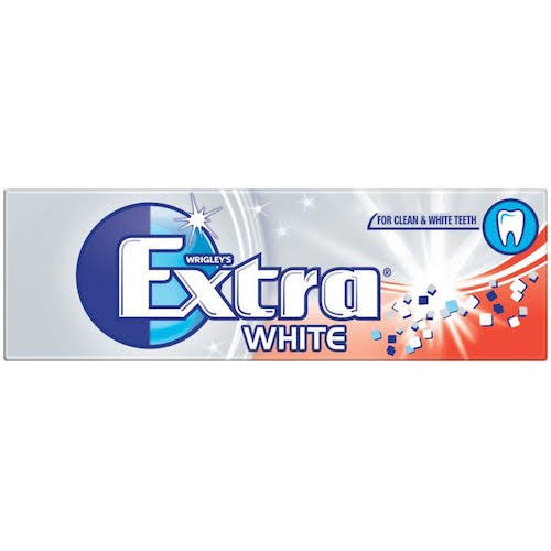 Wrigley's Extra White Sugar Free Chewing Gum - 10pcs