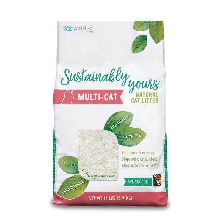 Sustainably Yours Multi-Cat Clumping Cat Litter