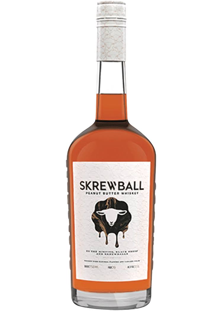 Skrewball Whiskey, Peanut Butter - 375 ml