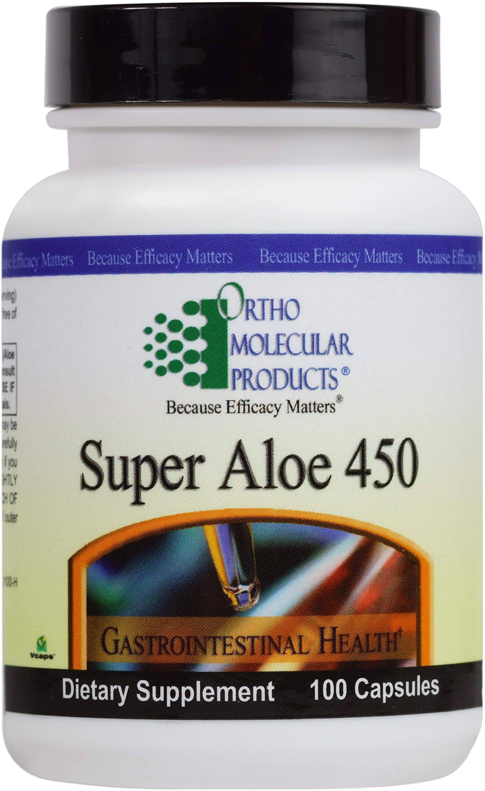 Ortho Molecular Products Super Aloe 450 - 100 Capsules
