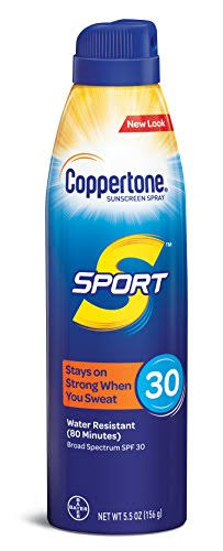 Coppertone Tanning Dry Oil Sunscreen Spray - SPF 10, 177ml