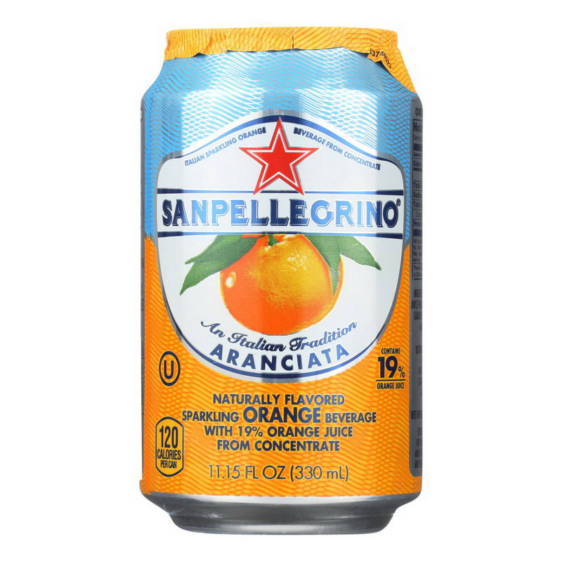 San Pellegrino Aranciata Sparking Beverage - 11.5oz