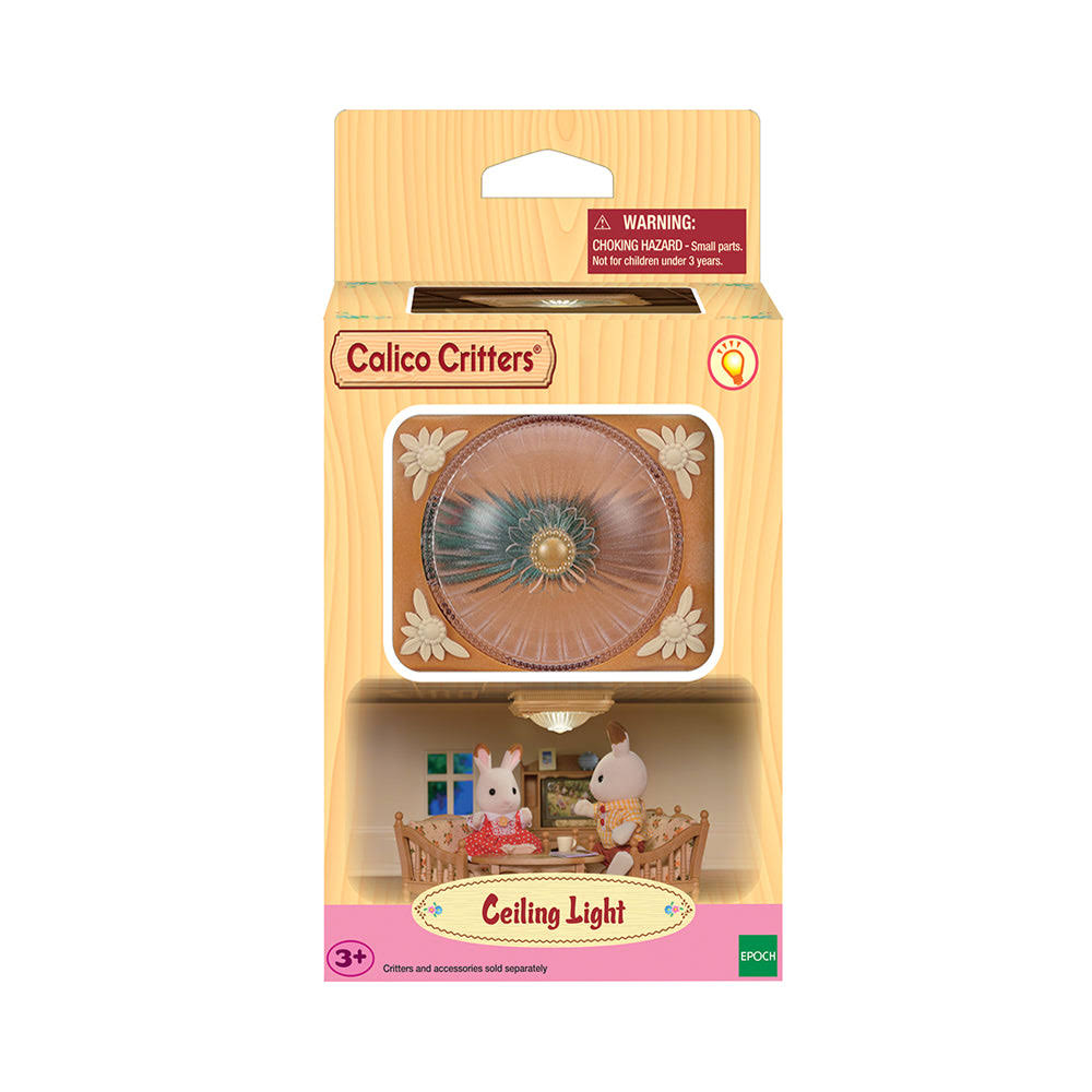 Calico Critters Ceiling Light, Dollhouse Accessory Set for Calico Crit