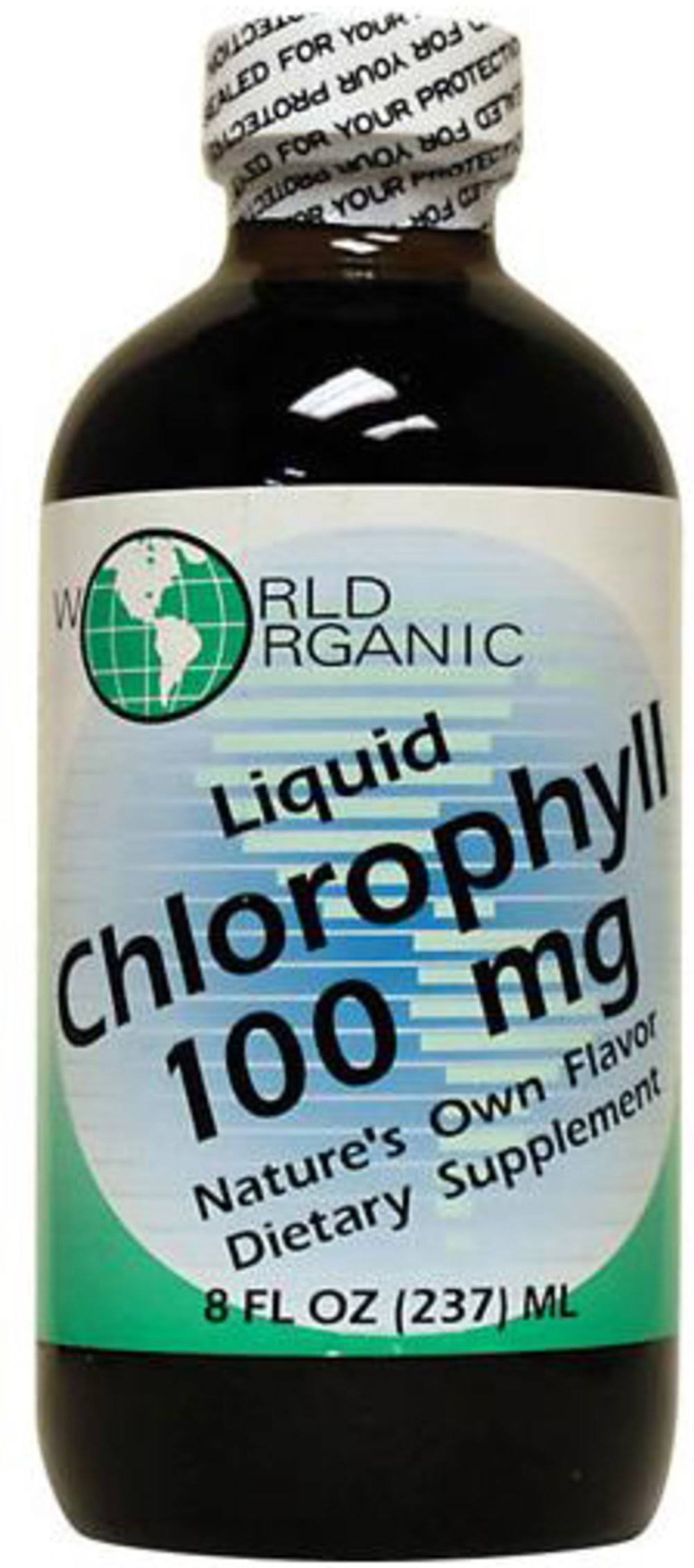 World Organic Liquid Chlorophyll - 100mg