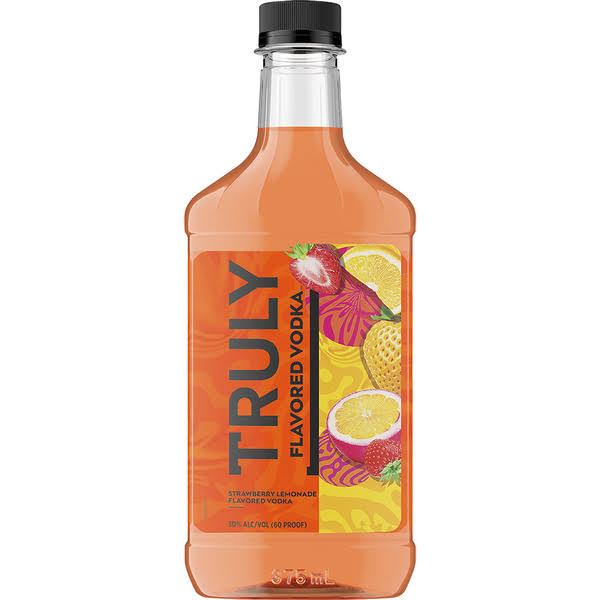 Truly Strawberry Lemonade Flavored Vodka (375ml)